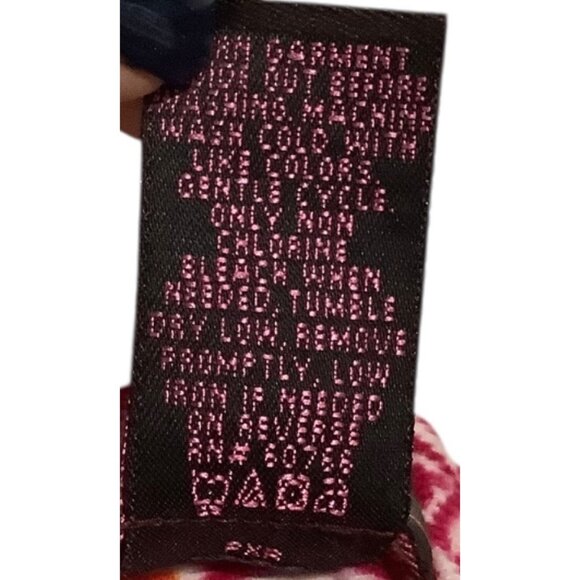 Vera Bradley Floral Corduroy Lounge Pants Women Medium Multicolor Button Closure - Picture 6 of 8